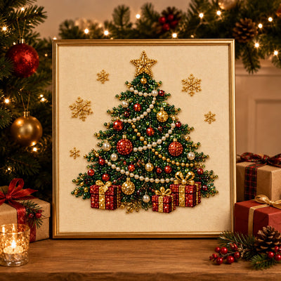 Cuadro del arbol de Navidad
